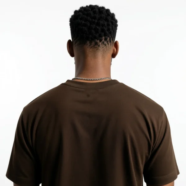 Camiseta regular fit - Cafe