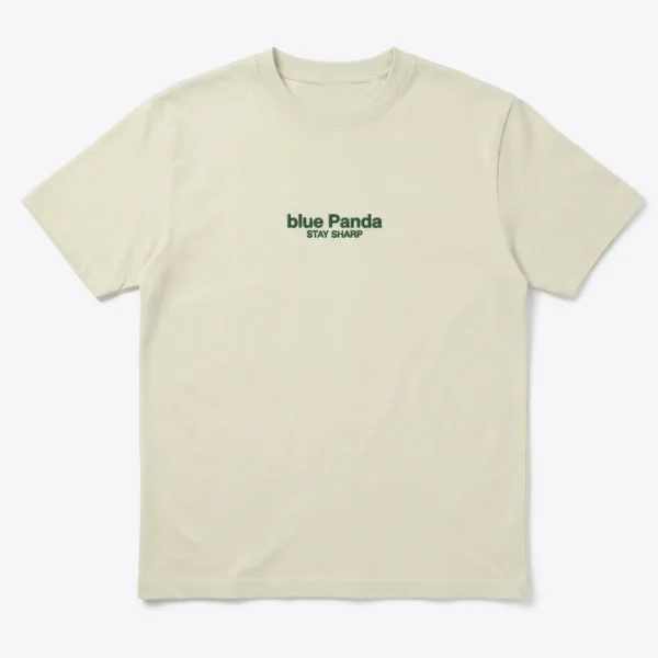 CAMISETA COLOR ARENA blue panda